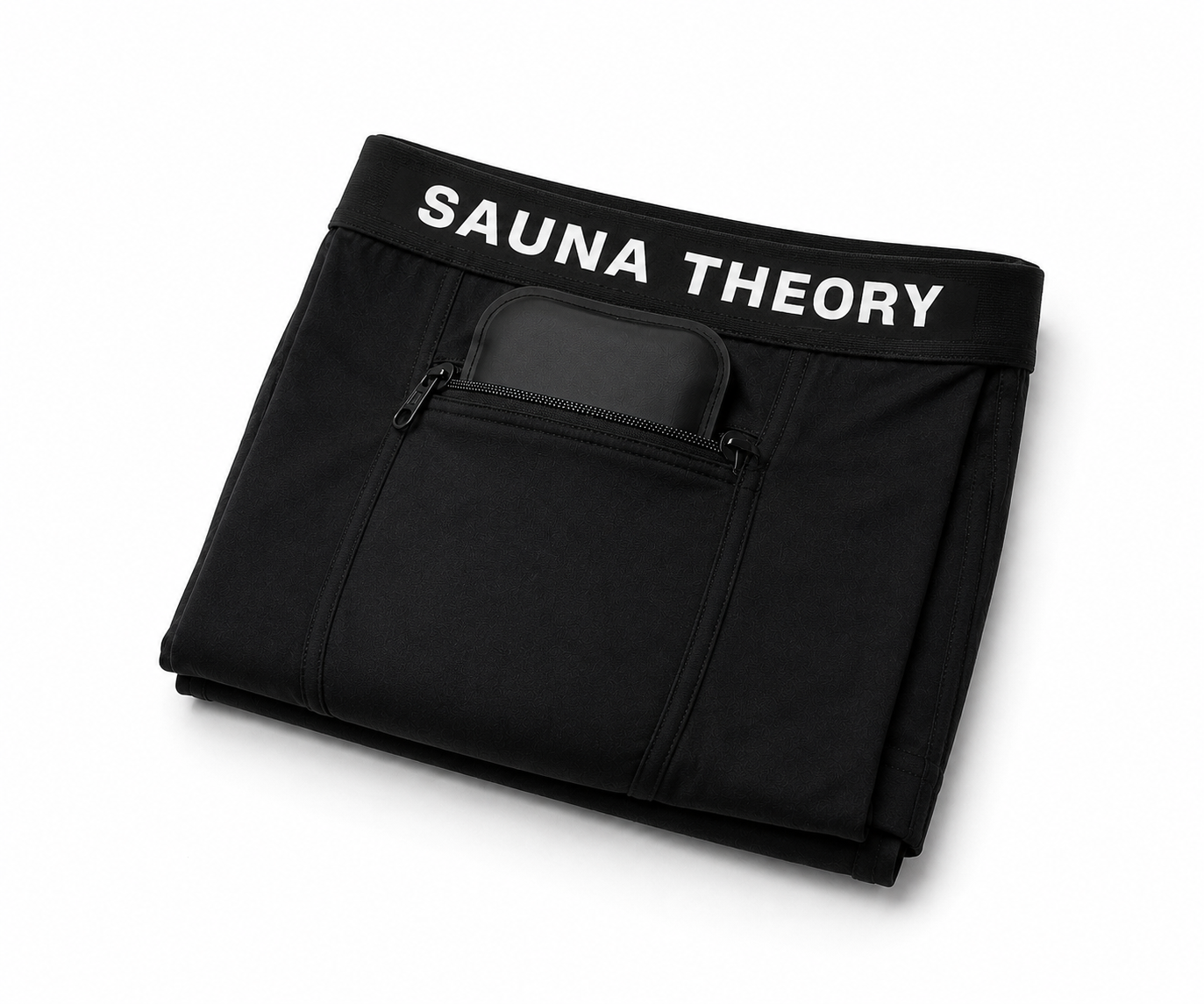 Sauna Theory Cooling shorts folded